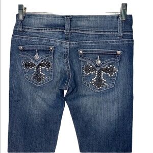 JZ Premium Embellished High Waist Skinny Jeans 5